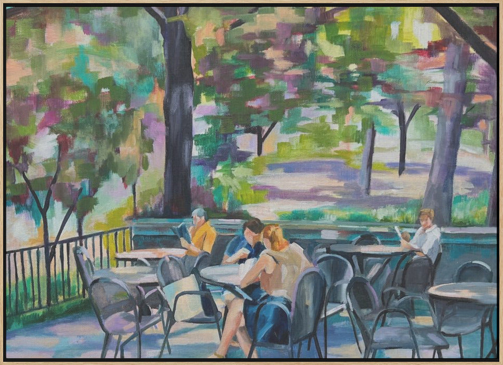 Central Park Terrace Again - Stretched Canvas, Poster or Fine Art Print I Heart Wall Art