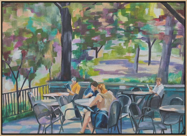 Central Park Terrace Again - Stretched Canvas, Poster or Fine Art Print I Heart Wall Art