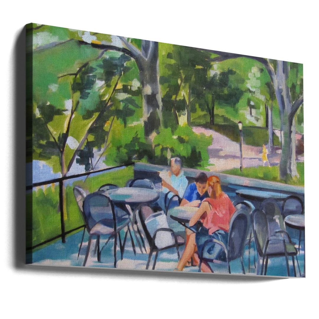 Central Park Terrace - Stretched Canvas, Poster or Fine Art Print I Heart Wall Art