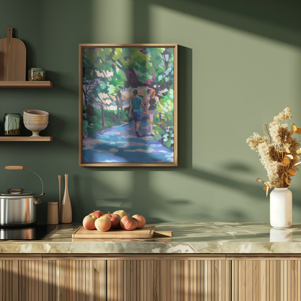 Central Parl Shade - Stretched Canvas, Poster or Fine Art Print I Heart Wall Art