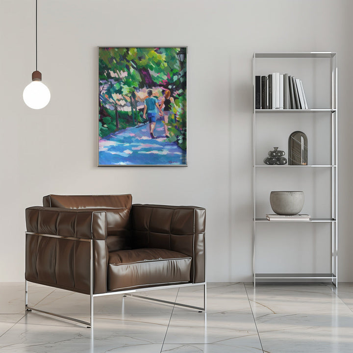 Central Parl Shade - Stretched Canvas, Poster or Fine Art Print I Heart Wall Art