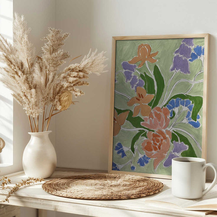 Centrepiece - Stretched Canvas, Poster or Fine Art Print - I Heart Wall Art - Poster Print, Canvas Print or Framed Art Print