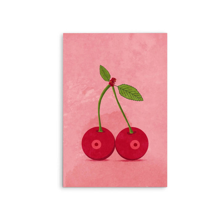 Cerry Boobs by Raissa Oltmanns - Stretched Canvas Print or Framed Fine Art Print - Artwork I Heart Wall Art Australia 