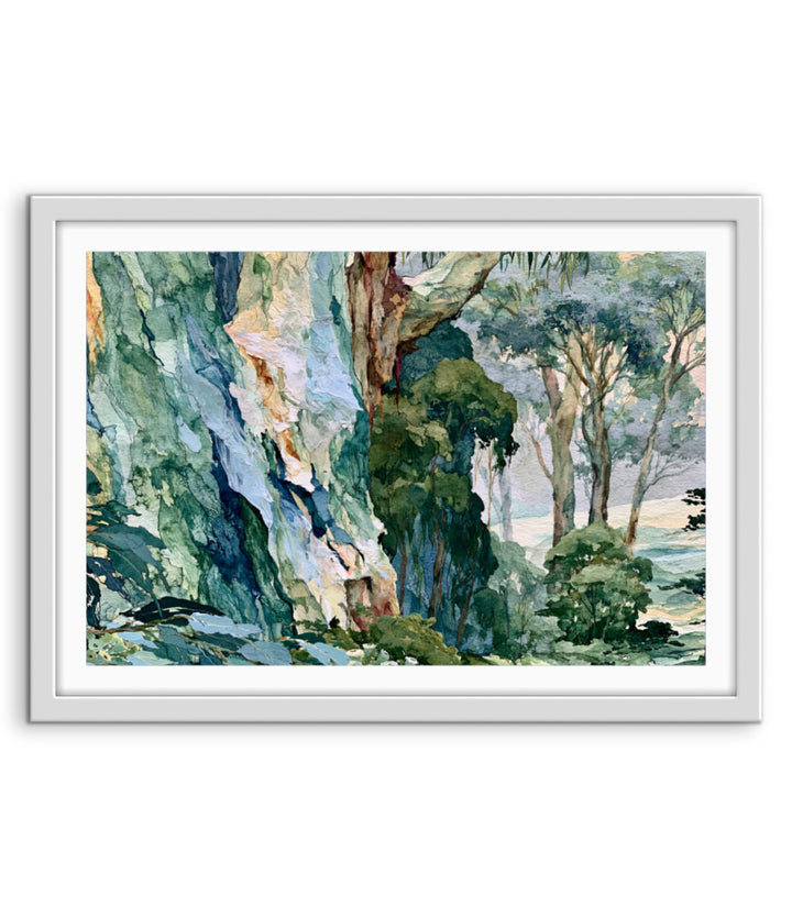xxxx by IHeartStudio - Australian Eucalypt Bark Canvas Print