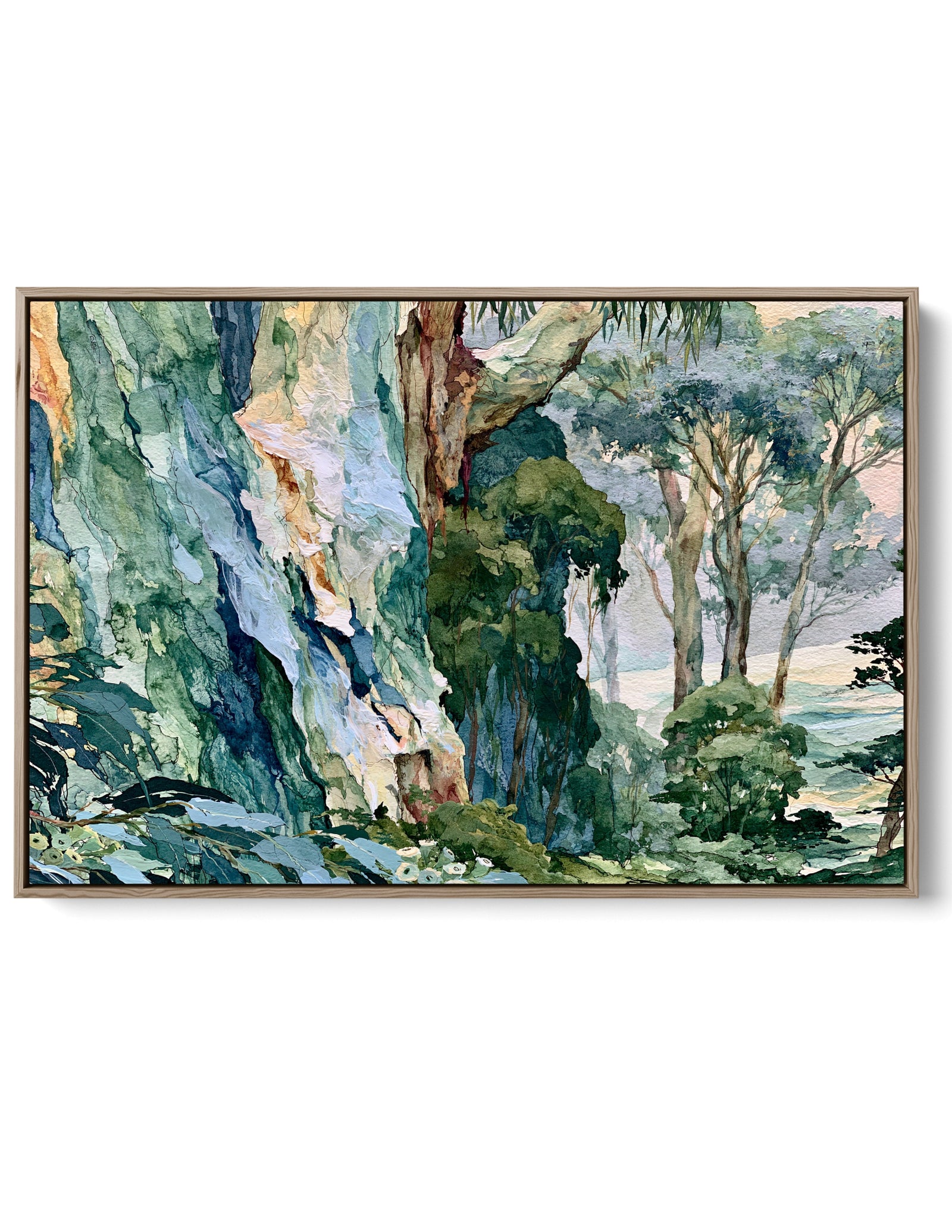 xxxx by IHeartStudio - Australian Eucalypt Bark Canvas Print