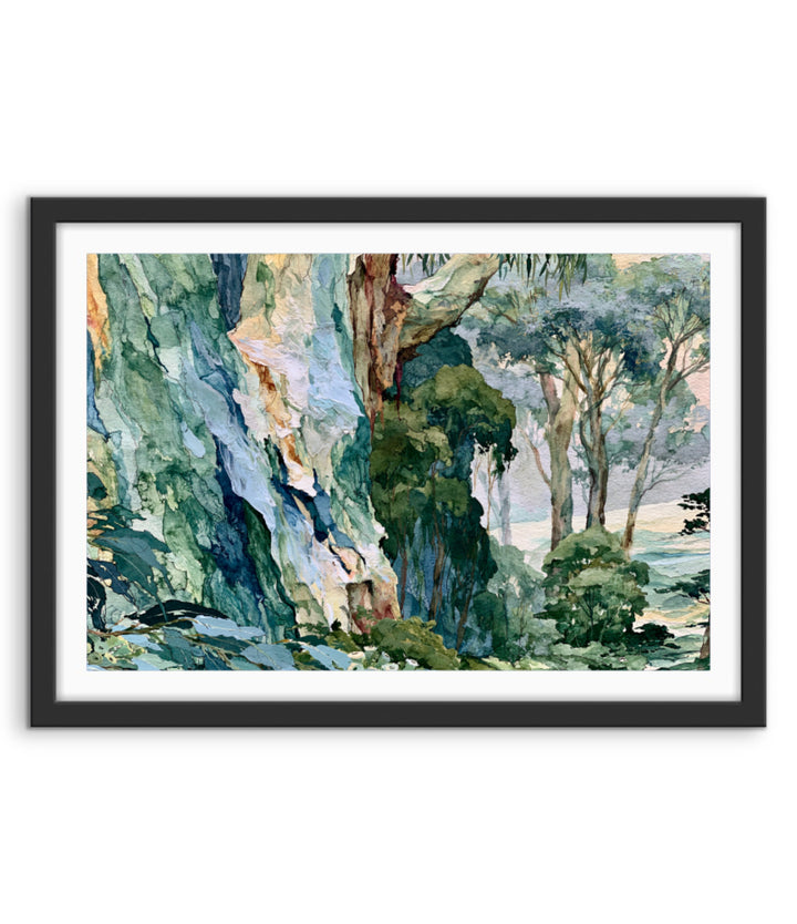 xxxx by IHeartStudio - Australian Eucalypt Bark Canvas Print