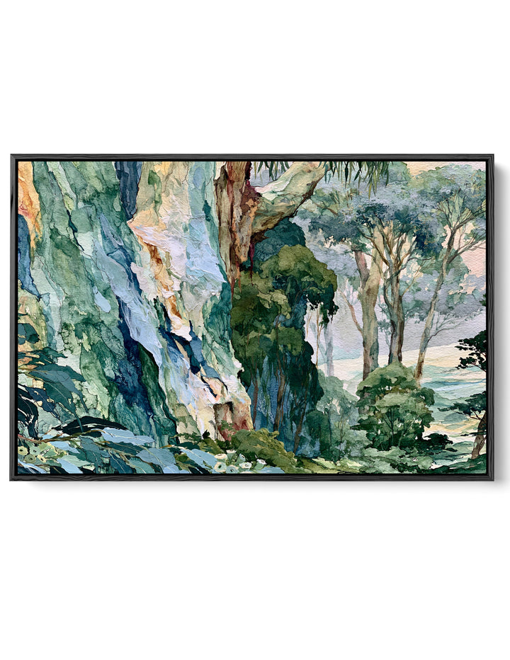 xxxx by IHeartStudio - Australian Eucalypt Bark Canvas Print