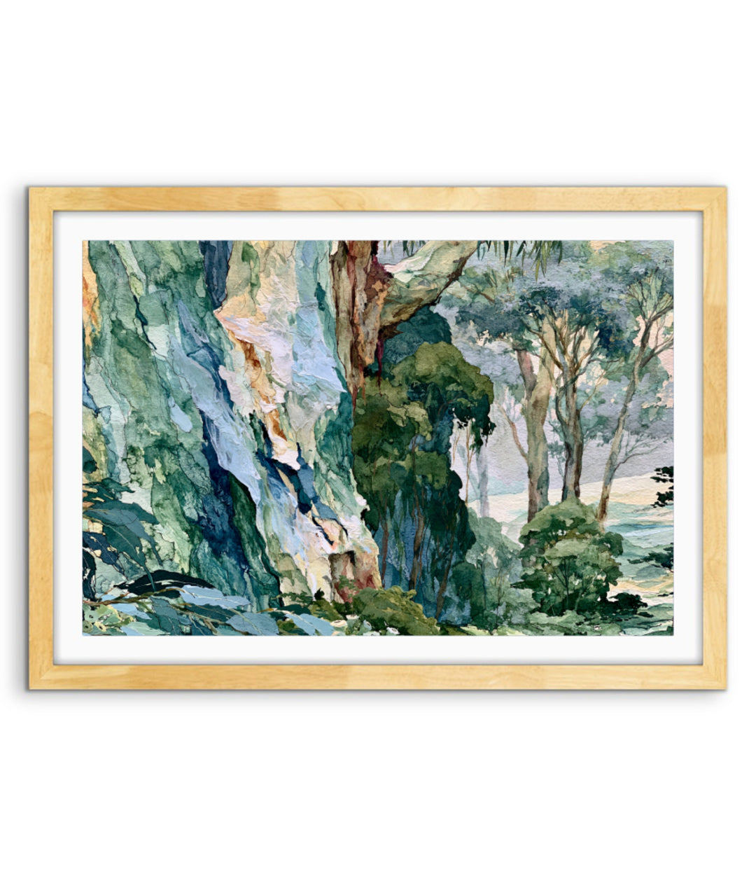 xxxx by IHeartStudio - Australian Eucalypt Bark Canvas Print