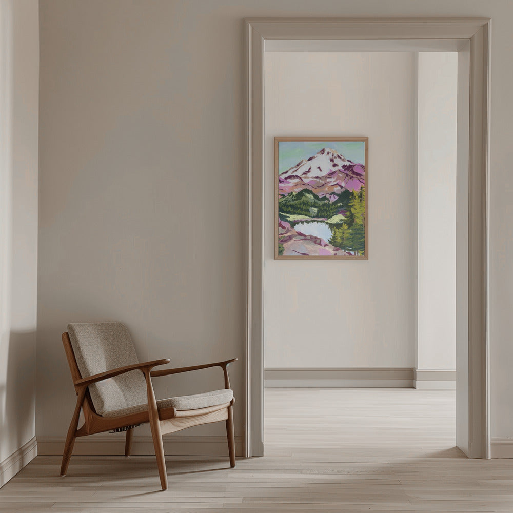 Chain Lakes - Stretched Canvas, Poster or Fine Art Print I Heart Wall Art