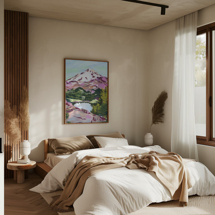 Chain Lakes - Stretched Canvas, Poster or Fine Art Print I Heart Wall Art