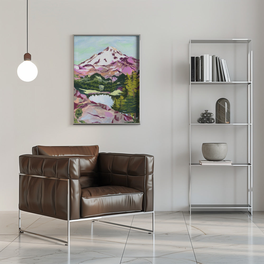 Chain Lakes - Stretched Canvas, Poster or Fine Art Print I Heart Wall Art