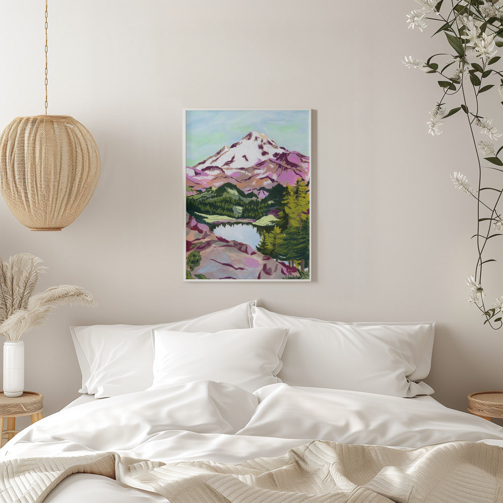 Chain Lakes - Stretched Canvas, Poster or Fine Art Print I Heart Wall Art