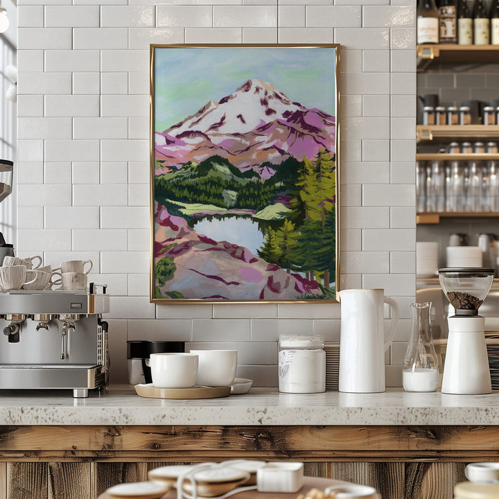 Chain Lakes - Stretched Canvas, Poster or Fine Art Print I Heart Wall Art