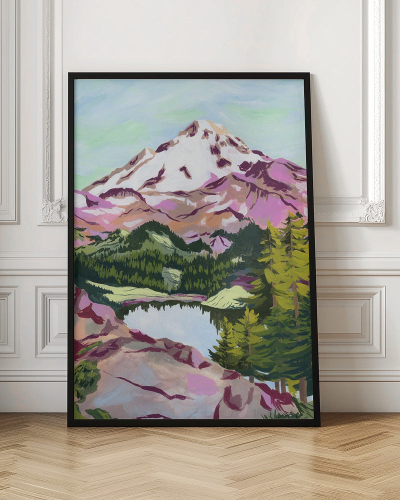 Chain Lakes - Stretched Canvas, Poster or Fine Art Print I Heart Wall Art