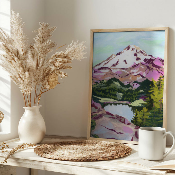 Chain Lakes - Stretched Canvas, Poster or Fine Art Print I Heart Wall Art