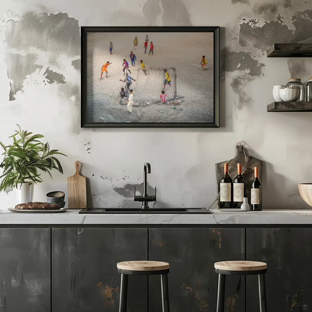 Champions league II - Stretched Canvas, Poster or Fine Art Print I Heart Wall Art