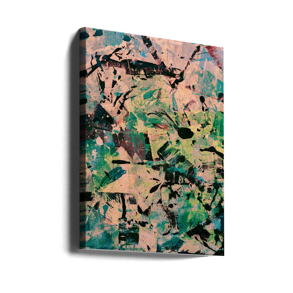 Chaos in Color - Stretched Canvas, Poster or Fine Art Print - I Heart Wall Art - Poster Print, Canvas Print or Framed Art Print