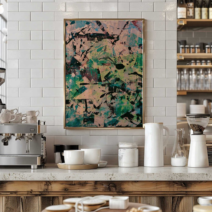 Chaos in Color - Stretched Canvas, Poster or Fine Art Print - I Heart Wall Art - Poster Print, Canvas Print or Framed Art Print