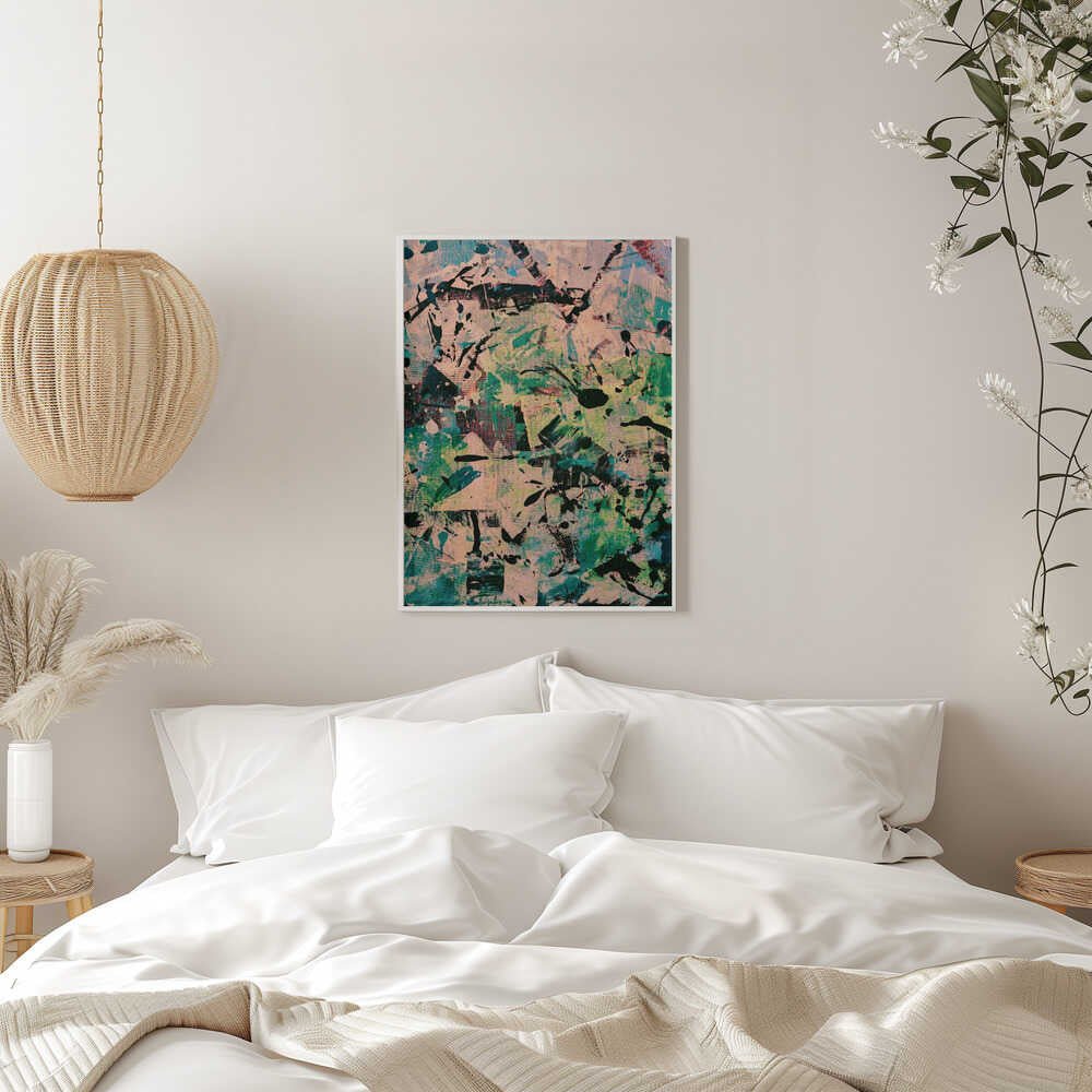 Chaos in Color - Stretched Canvas, Poster or Fine Art Print - I Heart Wall Art - Poster Print, Canvas Print or Framed Art Print