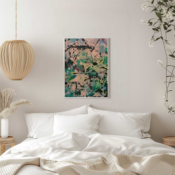 Chaos in Color - Stretched Canvas, Poster or Fine Art Print - I Heart Wall Art - Poster Print, Canvas Print or Framed Art Print