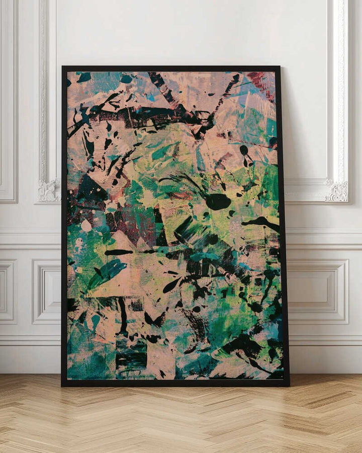 Chaos in Color - Stretched Canvas, Poster or Fine Art Print - I Heart Wall Art - Poster Print, Canvas Print or Framed Art Print