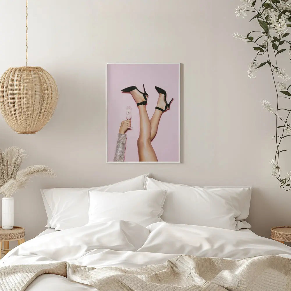 Cheers Disco - Stretched Canvas, Poster or Fine Art Print I Heart Wall Art
