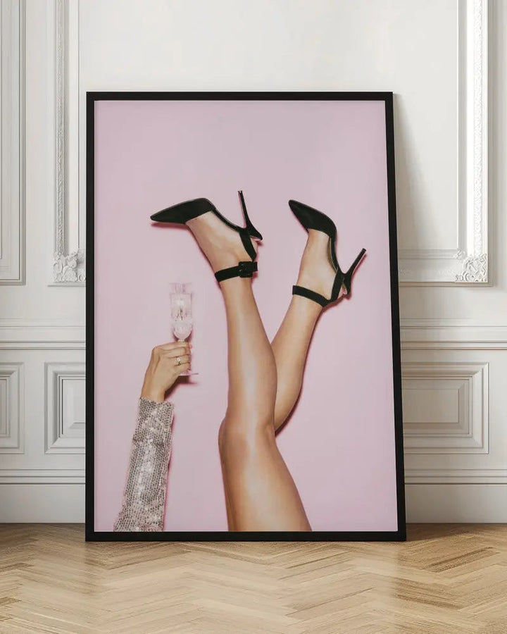 Cheers Disco - Stretched Canvas, Poster or Fine Art Print I Heart Wall Art