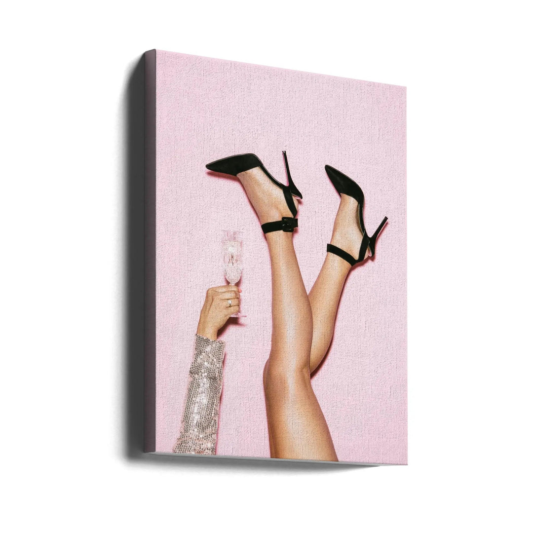 Cheers Disco - Stretched Canvas, Poster or Fine Art Print I Heart Wall Art