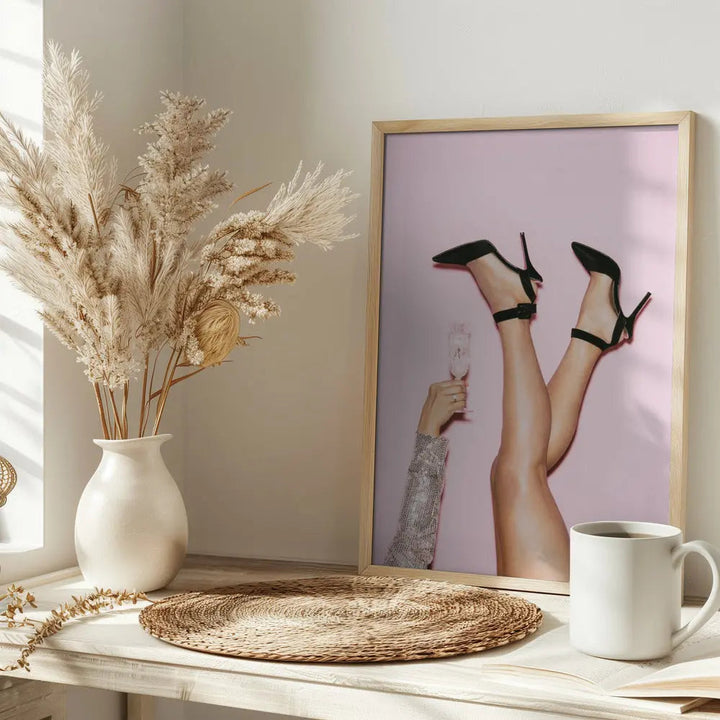 Cheers Disco - Stretched Canvas, Poster or Fine Art Print I Heart Wall Art