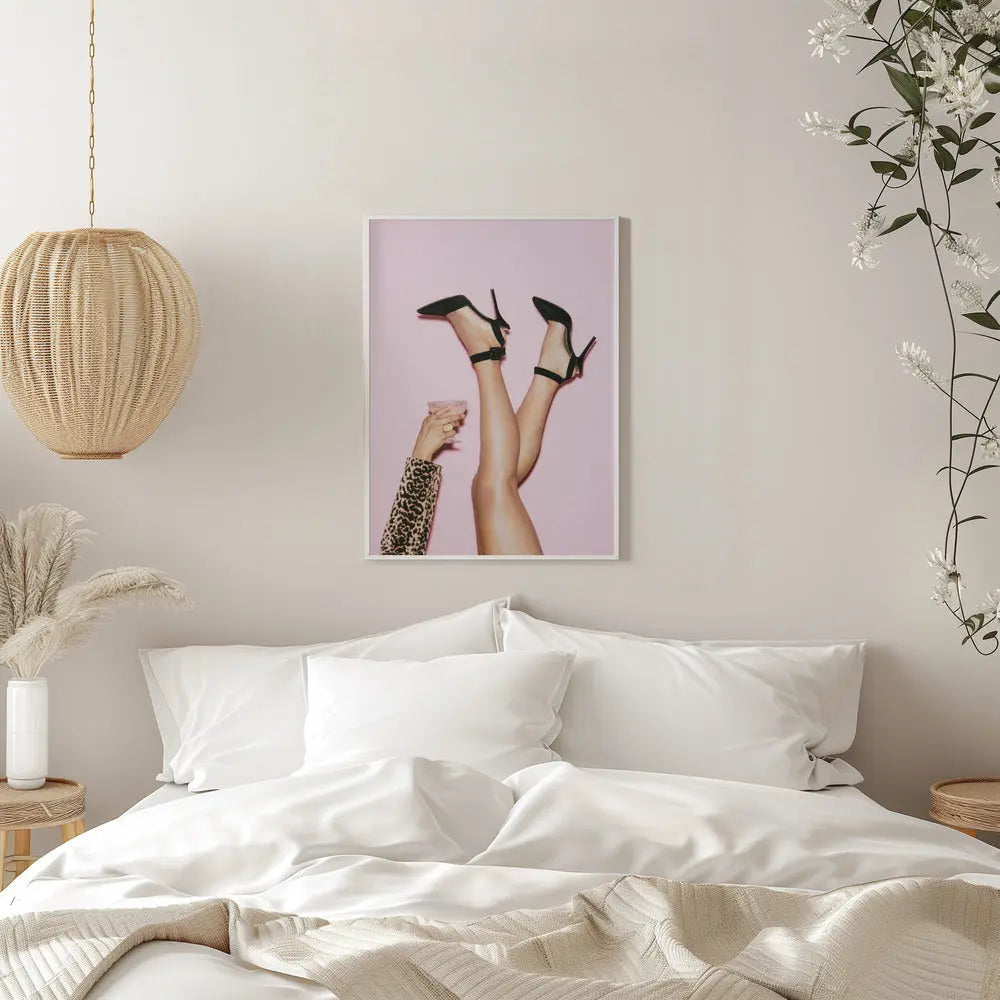 Cheers Leo - Stretched Canvas, Poster or Fine Art Print I Heart Wall Art