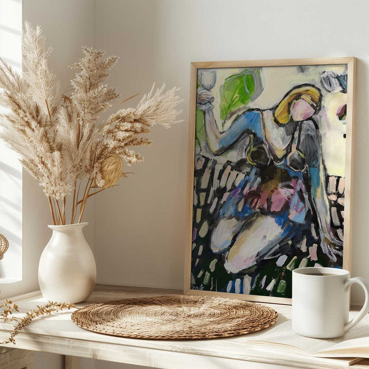 Cheers - Stretched Canvas, Poster or Fine Art Print - I Heart Wall Art - Poster Print, Canvas Print or Framed Art Print