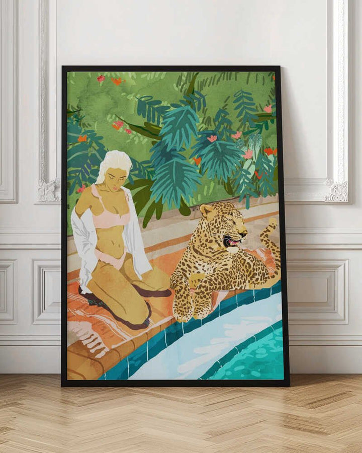 Cheetah On the Wild Side Art Print - Stretched Canvas, Poster or Fine Art Print - I Heart Wall Art - Poster Print, Canvas Print or Framed Art Print