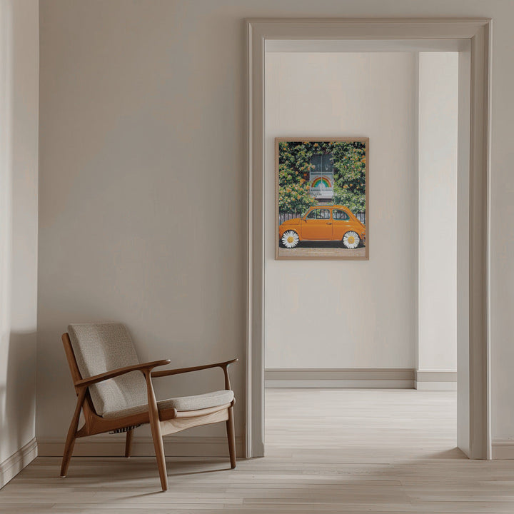 Choose Happiness - Stretched Canvas, Poster or Fine Art Print I Heart Wall Art