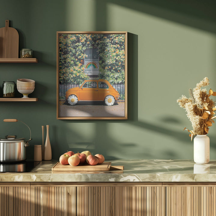 Choose Happiness - Stretched Canvas, Poster or Fine Art Print I Heart Wall Art