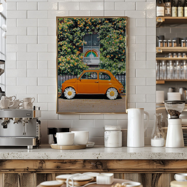 Choose Happiness - Stretched Canvas, Poster or Fine Art Print I Heart Wall Art