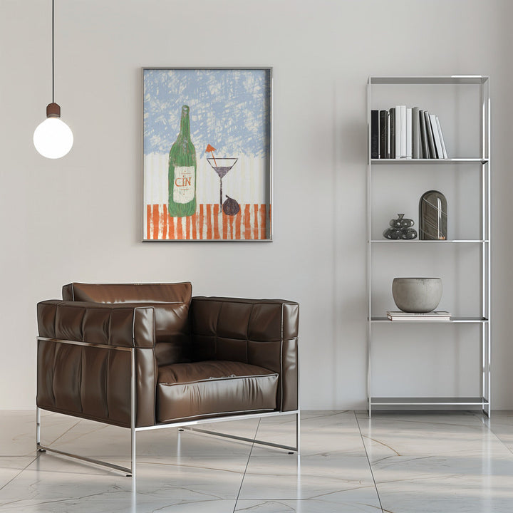 CIN - Stretched Canvas, Poster or Fine Art Print I Heart Wall Art