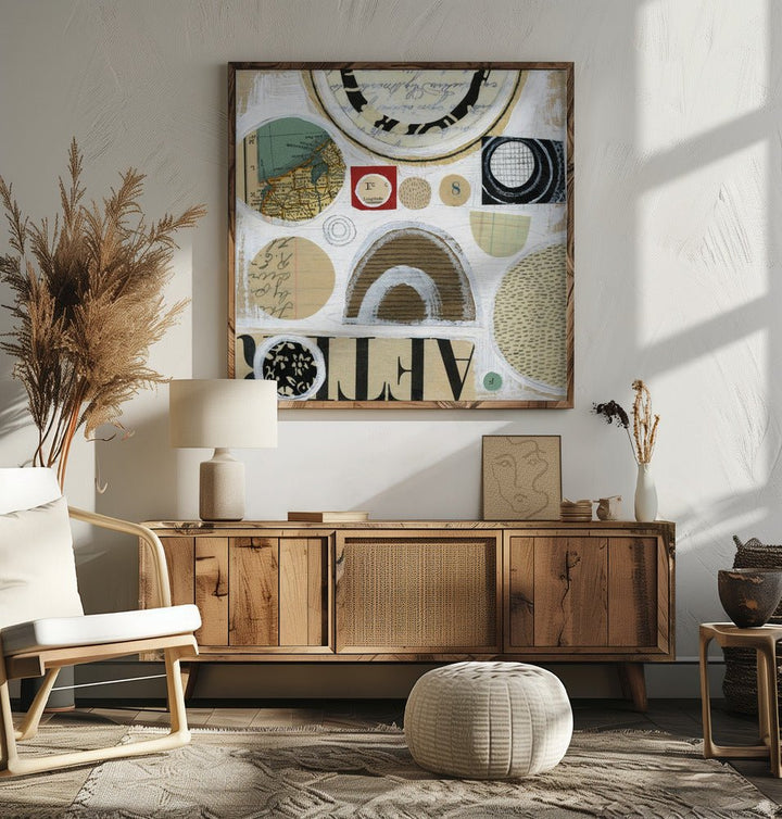Circles of Discovery - Square Stretched Canvas, Poster or Fine Art Print - I Heart Wall Art - Poster Print, Canvas Print or Framed Art Print