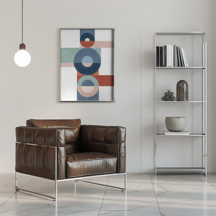 Circular Harmony - Stretched Canvas, Poster or Fine Art Print - I Heart Wall Art - Poster Print, Canvas Print or Framed Art Print