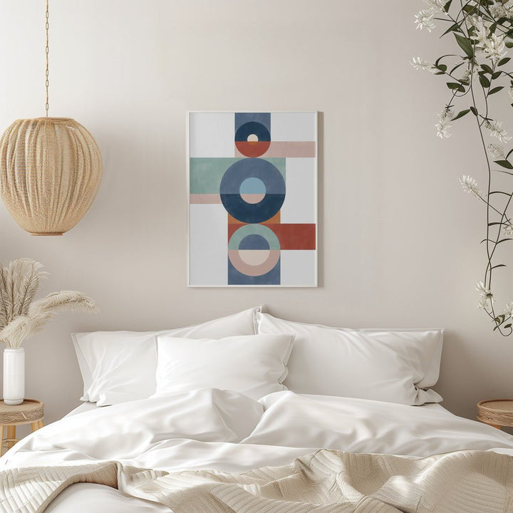 Circular Harmony - Stretched Canvas, Poster or Fine Art Print - I Heart Wall Art - Poster Print, Canvas Print or Framed Art Print