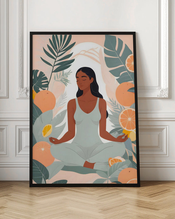 Citrus Meditation - Stretched Canvas, Poster or Fine Art Print I Heart Wall Art