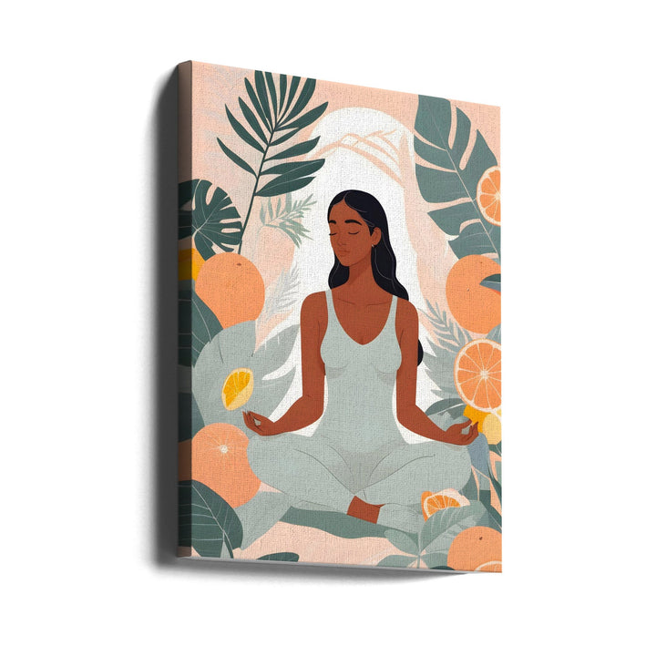 Citrus Meditation - Stretched Canvas, Poster or Fine Art Print I Heart Wall Art