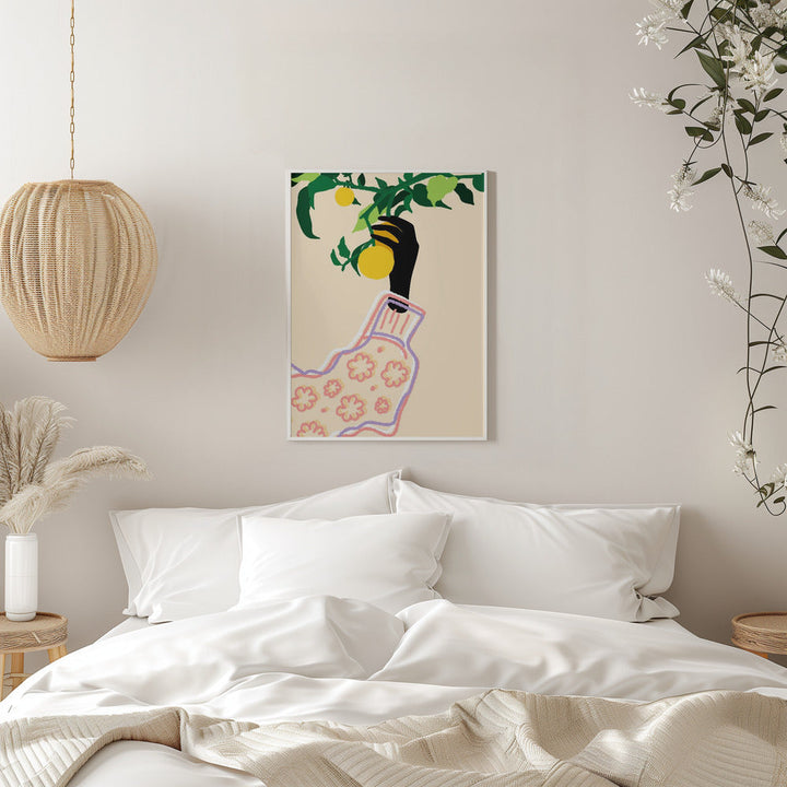 Citrus Touch - Stretched Canvas, Poster or Fine Art Print I Heart Wall Art