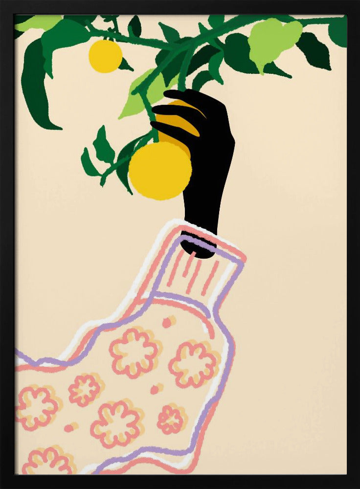 Citrus Touch - Stretched Canvas, Poster or Fine Art Print I Heart Wall Art