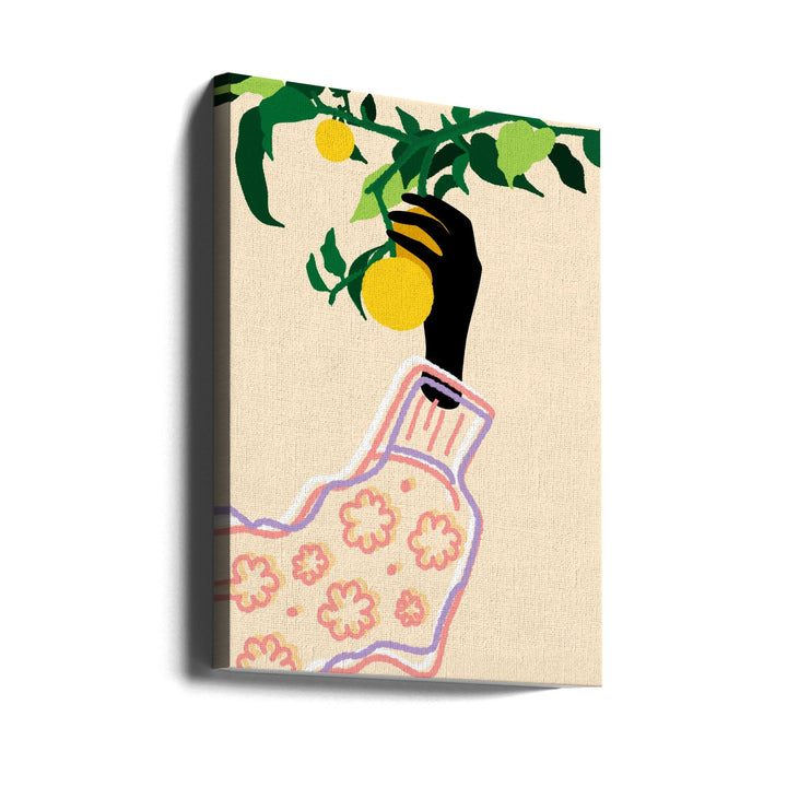 Citrus Touch - Stretched Canvas, Poster or Fine Art Print I Heart Wall Art