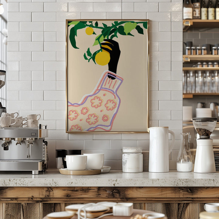 Citrus Touch - Stretched Canvas, Poster or Fine Art Print I Heart Wall Art