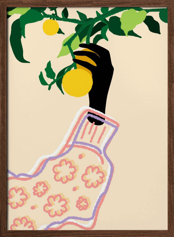 Citrus Touch - Stretched Canvas, Poster or Fine Art Print I Heart Wall Art