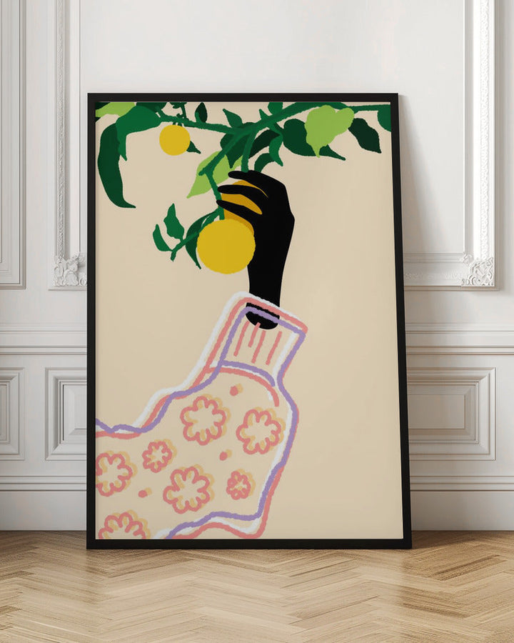 Citrus Touch - Stretched Canvas, Poster or Fine Art Print I Heart Wall Art