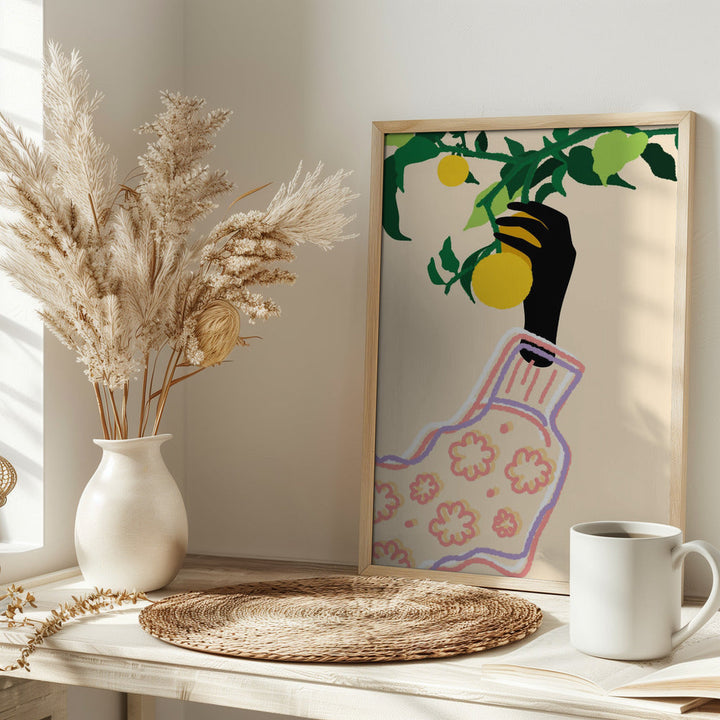Citrus Touch - Stretched Canvas, Poster or Fine Art Print I Heart Wall Art