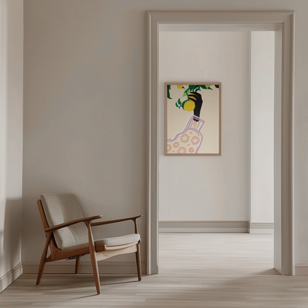 Citrus Touch - Stretched Canvas, Poster or Fine Art Print I Heart Wall Art