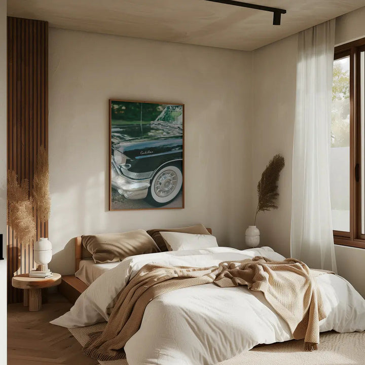 Classic Car III - Stretched Canvas, Poster or Fine Art Print I Heart Wall Art